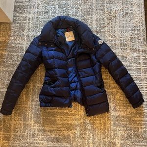 Navy blue Moncler puffer